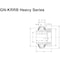 Fafnir Wide Inner Ring Insert Bearings, No GN108KLLB GN108KLLB - alternate 2